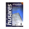 Etiqueta husares a4 (muchas medidas)